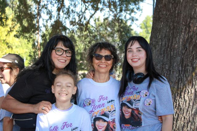 Walkers at the 2025 Walk for Jenn