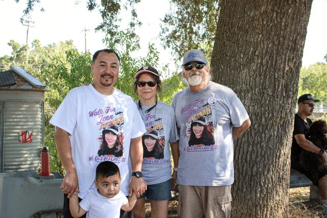 Walkers at the 2025 Walk for Jenn