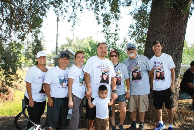 Walkers at the 2025 Walk for Jenn