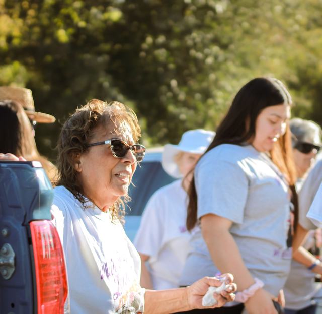 Walkers at the 2025 Walk for Jenn