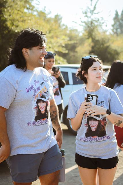 Walkers at the 2025 Walk for Jenn