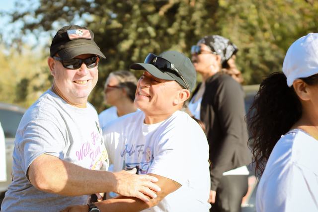 Walkers at the 2025 Walk for Jenn