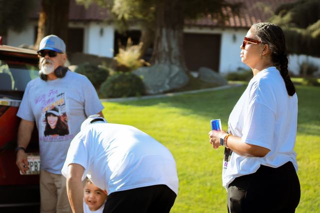 Walkers at the 2025 Walk for Jenn