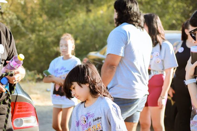 Walkers at the 2025 Walk for Jenn