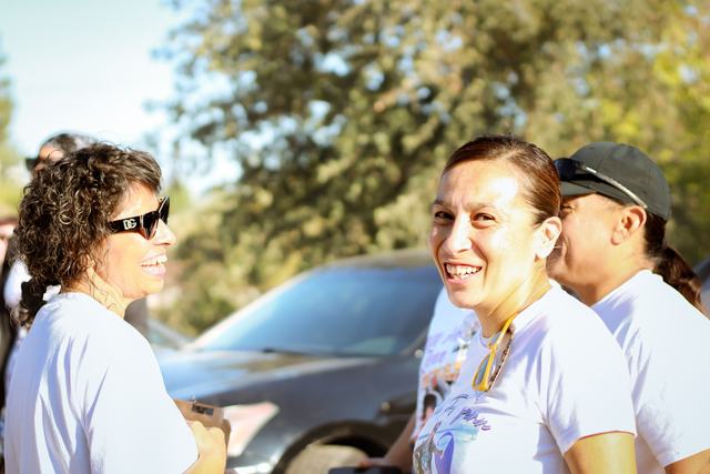 Walkers at the 2025 Walk for Jenn