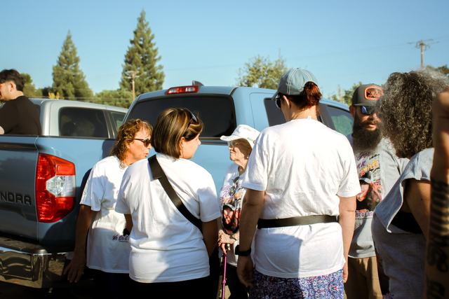 Walkers at the 2025 Walk for Jenn