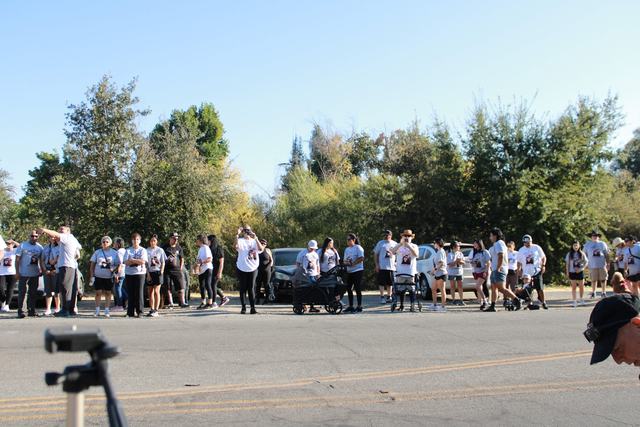 Walkers at the 2025 Walk for Jenn