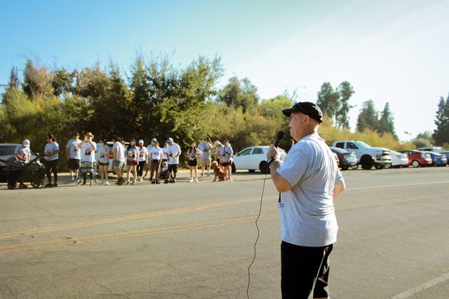Walkers at the 2025 Walk for Jenn