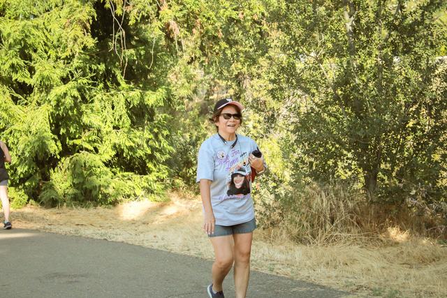 Walkers at the 2025 Walk for Jenn