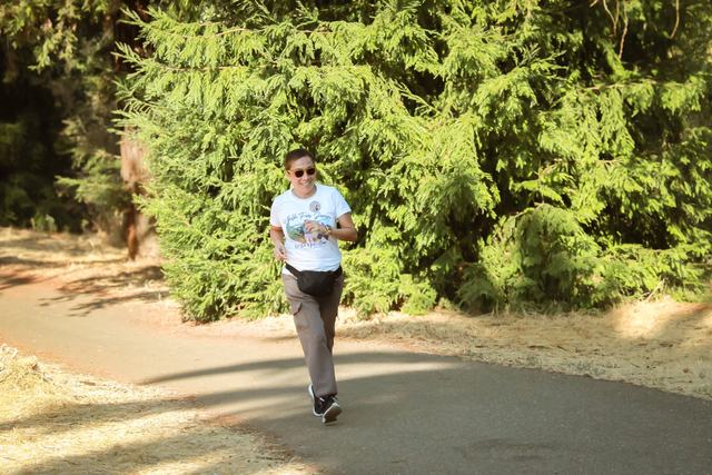 Walkers at the 2025 Walk for Jenn