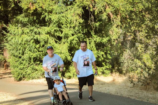 Walkers at the 2025 Walk for Jenn