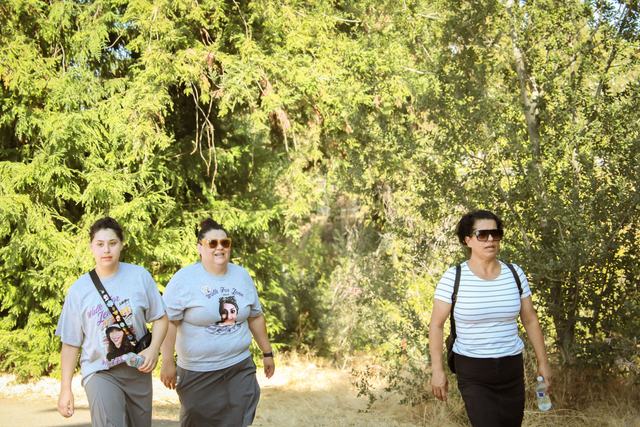 Walkers at the 2025 Walk for Jenn