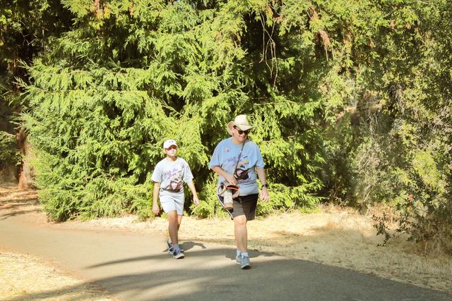 Walkers at the 2025 Walk for Jenn