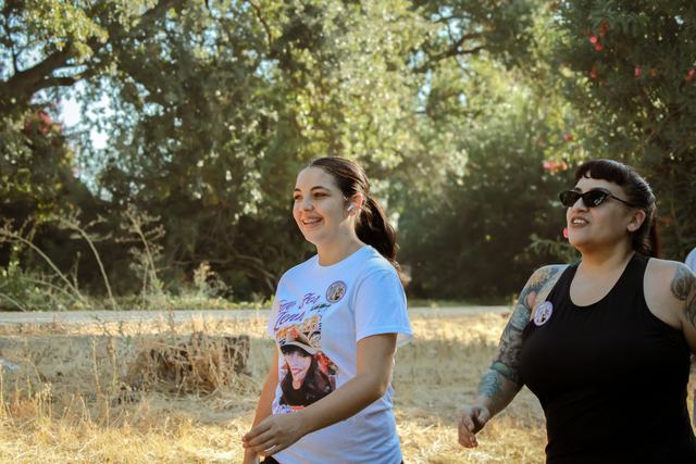 Walkers at the 2025 Walk for Jenn